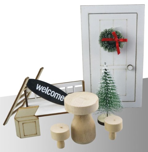 Ozdoba świąteczna Craft-Fun Series wejście dla Elfów Titanum (25BJ033152)