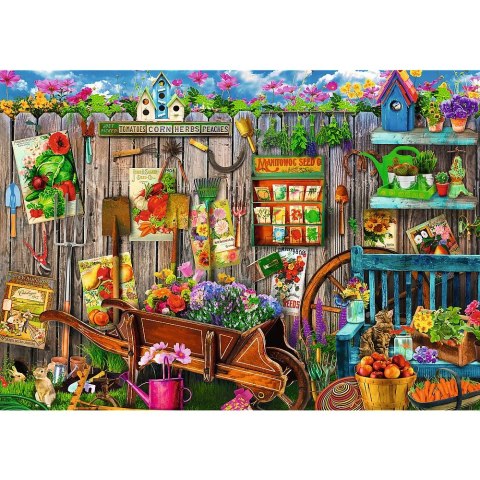 Puzzle Prace w ogrodzie 2x500 el. Trefl (37529)