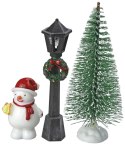 Zestaw dekoracyjny Craft-Fun Series latarnie uliczne, choinka, bałwanek Titanum (25BJ033169)