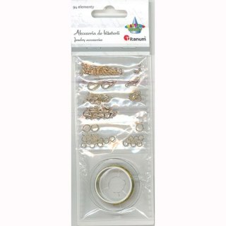 Zestaw do tworzenia biżuterii Craft-Fun Series Akcesoria do biżuterii Titanum (25BJ033120)