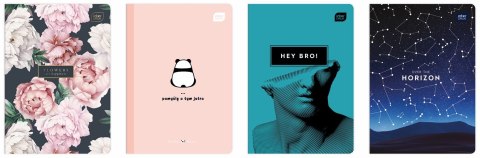 Zeszyt A5 80k. 70g kratka Interdruk (ZE80#MAT)