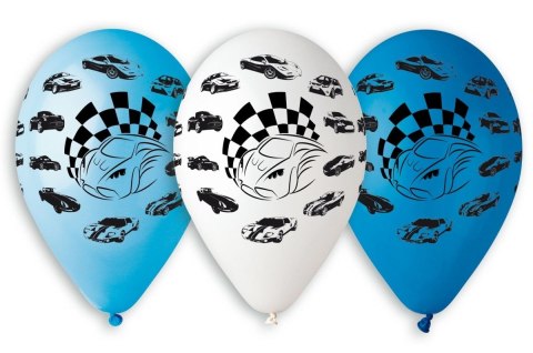 Balon gumowy Premium Samochody 5 szt mix 30mm Godan (GB/PG31)