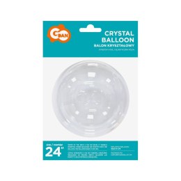 Balon gumowy kryształowy perłowy Godan (KR-24BN)