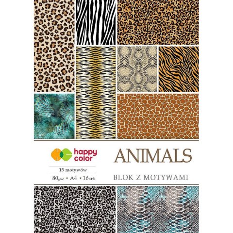 Blok artystyczny A4 80g 15k Happy Color (HA 3808 2030-M)