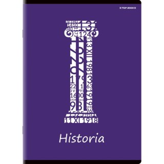 Brulion tematyczny historia A5 80k. 70g krata Top 2000 (400132312)