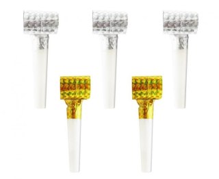 Gwizdek zwijany 5 trąbek holograficznych Godan (PZ-THZS)