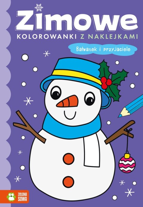 Książka dla dzieci Bałwanek i przyjaciele Aksjomat