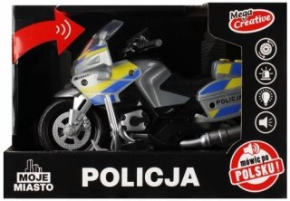 Motocykl policyjny Mega Creative (520415)