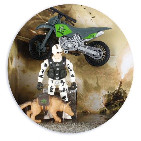 Motorówka wojskowa z akcesoriami Mega Creative (523008)