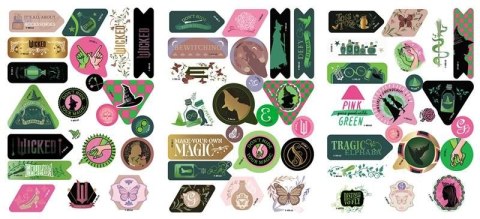 Naklejka na zeszyt WICKED Beniamin