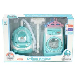 Odkurzacz zabawkowy pralka i odkurzacz, na baterie Adar (526792)