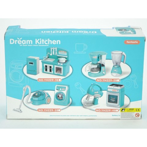 Odkurzacz zabawkowy pralka i odkurzacz, na baterie Adar (526792)