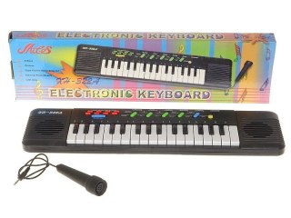 Organy 32 klawisze z mikrofornem, na baterie Adar (611863)