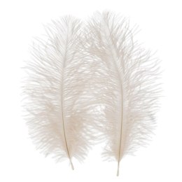 Piórka białe 1 szt Craft With Fun (545786)