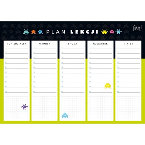 Plan lekcji Boys Interdruk (PLANA4B)