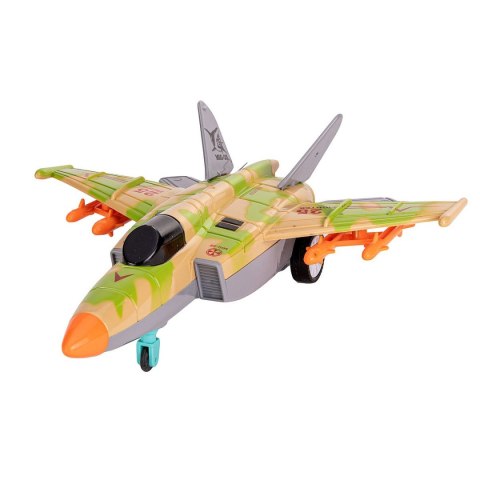 Samolot myśliwski na rado, 4 funkcje, jeździ, z ładowarką Adar (522138)