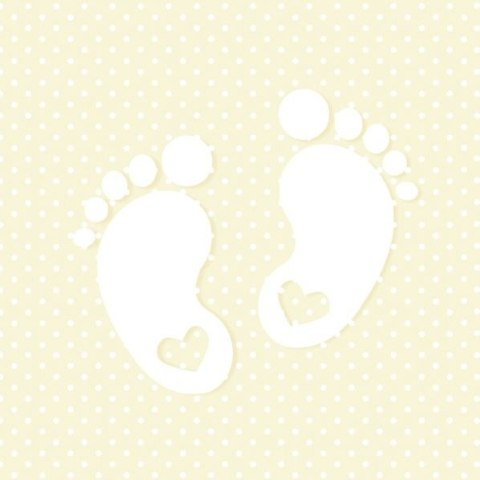 Serwetki chrzest różne papier [mm:] 330x330 Pol-mak (SL ch)