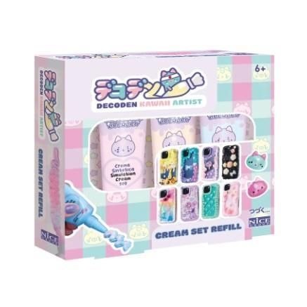 Zestaw kreatywny dla dzieci Zestaw Kremów do dekorowania Nice Group (5137)