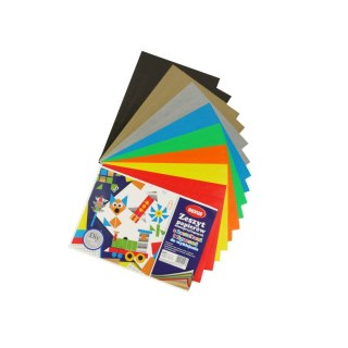 Zeszyt papierów kolorowych samoprzylepnych B5 80g 16k [mm:] 245x170 Rexus (6105473)