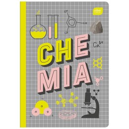 Zeszyt tematyczny CHEMIA A5 60k. 70g krata Interdruk (ZE60CHE#)