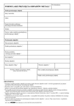 Druk samokopiujący A5 100k. Stolgraf (M51)