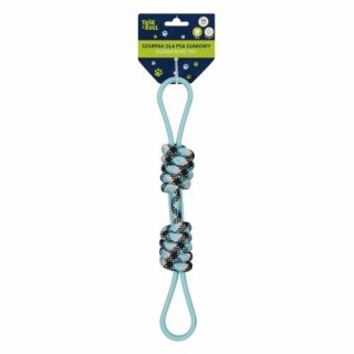 Gadżet Zabawka dla psa Szarpak 34 cm gumowy niebieski Trik Roll (560880)