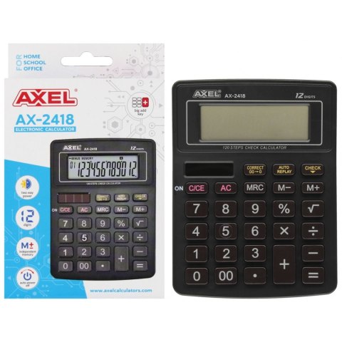 Kalkulator kieszonkowy AX-2418 Axel (558986)