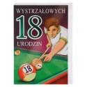 Kartka składana brokat 18-stka B6 (5902221800559)