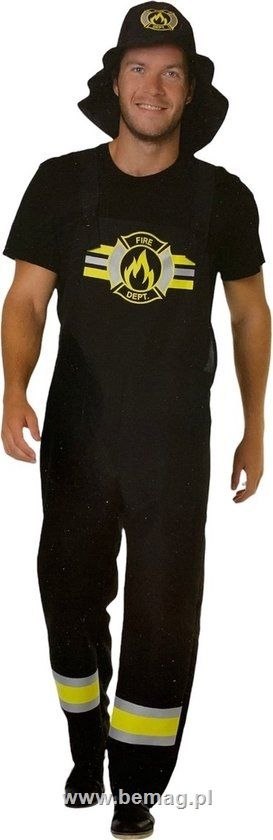 Kostium dla dorosłych, strażak rozmiar XL Bemag