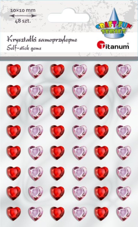 Kryształki Craft-Fun Series serca Titanum (25MH0369)