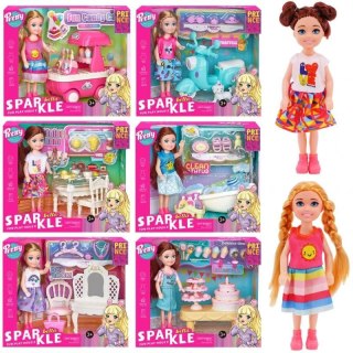 Lalka mini z akcesoriami mix [mm:] 120 Trifox (A-2130)