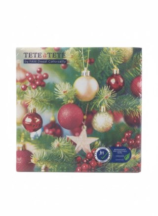Serwetki BN Decore Christmas Tree mix bibuła Paw (TL235600)