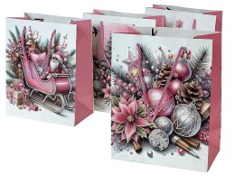 Torba prezentowa świąteczna [mm:] 230x180x 100 Adar (628922)