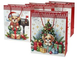 Torba prezentowa świąteczna [mm:] 230x180x 100 Adar (628939)