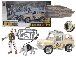 Zestaw wojskowy pojazdy z figurką Adar (608696)