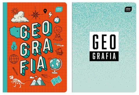 Zeszyt tematyczny GEOGRAFIA A5 60k. 70g krata Interdruk (ZE60GEO#)