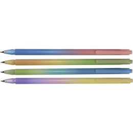 Długopis Rainbow wkład niebieski 0,5mm M&G (ABPH3001)