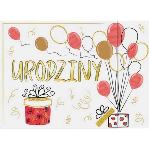 Kartka składana KARNET B6 składany prezenty B6 Henry (5908451980283)