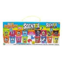 Masa plastyczna dla dzieci PACHNĄCY ZESTAW- CIASTOLINA 8szt. + PIASEK KINETYCZNY 8szt. mix Dumel (ST40449)