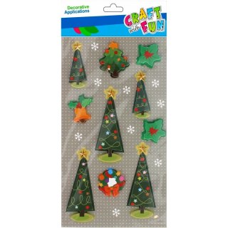 Naklejki świąteczne Craft With Fun (521561)