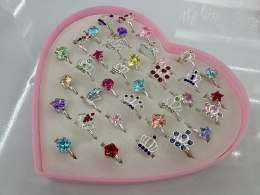 Pierścionek zestaw 36 szt. Adar (628014)