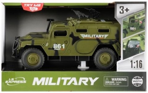 Samochód wojskowy, światło i dźwięk Mega Creative (571979)