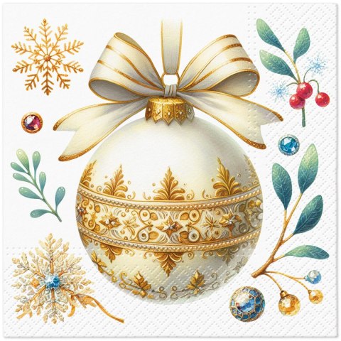 Serwetki Coktail BN Classic decoration mix papier Paw (SDC240400)