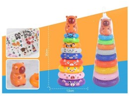 Układanka piramidka Kapibara Bigtoys (BKLO3477)