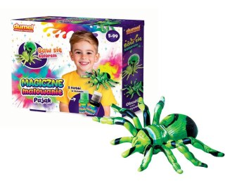 Zestaw kreatywny dla dzieci MAGICZNE MALOWANIE - PAJĄK Dumel (DD30617)