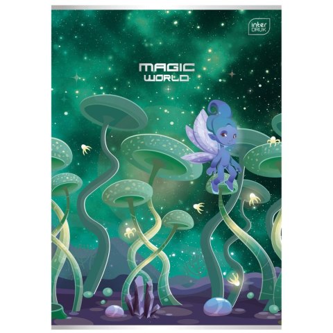 Zeszyt tematyczny A4 COCA COLA Metalic Fantasy 32k. 70g linia Interdruk