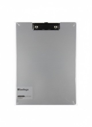 Deska z klipem (podkład do pisania) A4 Steel & Style szary Berlingo (299030)