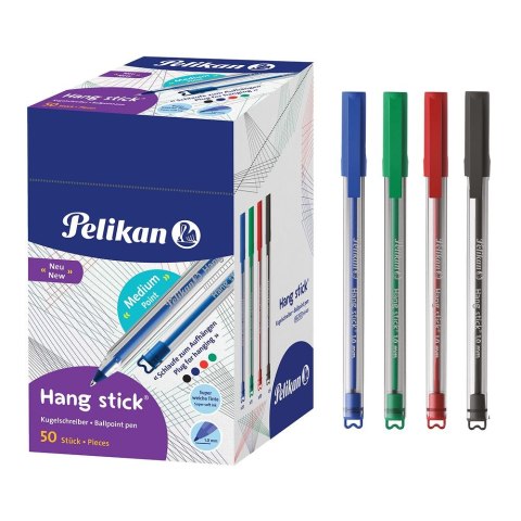 Długopis standardowy Hang Stick K86 wkład mix 1mm Pelikan (400197418)