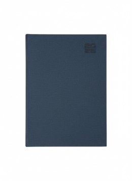 Kalendarz książkowy (terminarz) GRANATOWY aluminium DZIENNY A5 (237 A5DB)