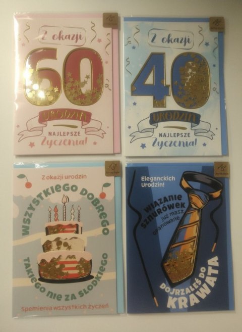 Kartka składana C6 Armin Style (KF)